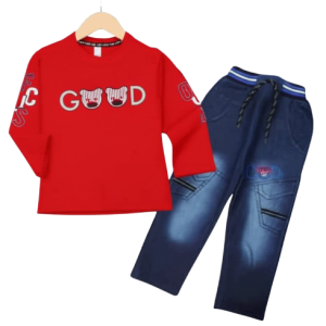 Lycra Jersey With Denim